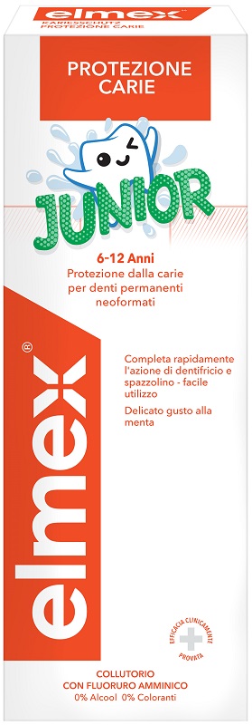 ELMEX COLLUTORIO JUNIOR 400 ML - dottorbianchi.it