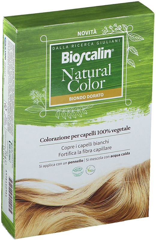 BIOSCALIN NATURAL COLOR BIONDO DORATO 70 G - dottorbianchi.it