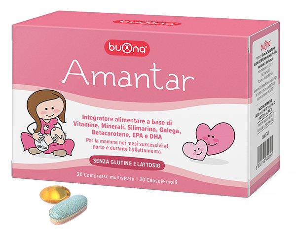 AMANTAR 20 COMPRESSE DA 1,6 G + 20 CAPSULE DA 0,637 G - dottorbianchi.it