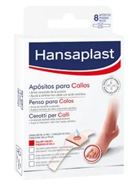 HANSAPLAST CEROTTI PER CALLI 8 PEZZI - dottorbianchi.it