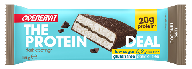 ENERVIT PROTEIN DEAL COCONUT 55 G - dottorbianchi.it