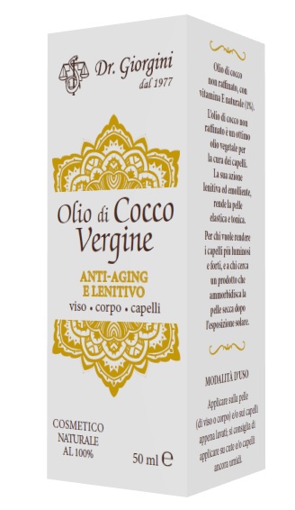 OLIO DI COCCO VERGINE 50 ML - dottorbianchi.it