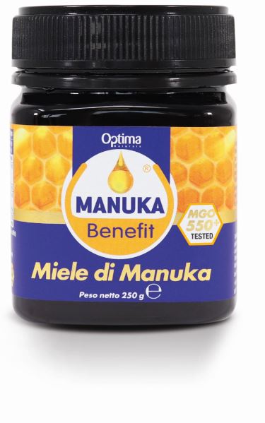 MANUKA BENEFIT MIELE DI MANUKA 550+ MGO 250 G - dottorbianchi.it
