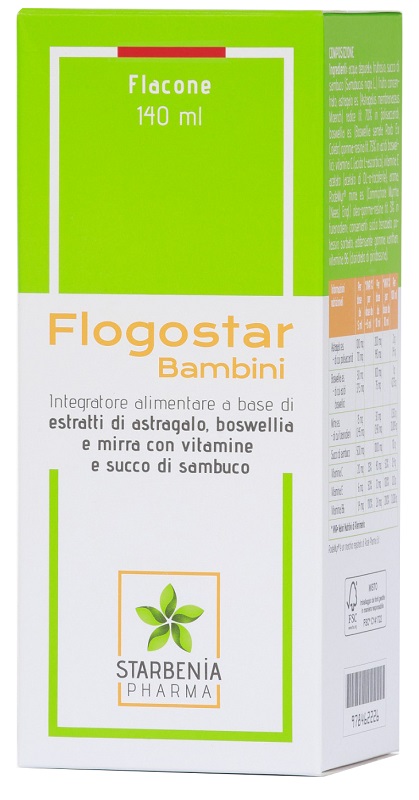 FLOGOSTAR BIMBI 140 ML - dottorbianchi.it
