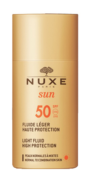 NUXE SUN FLUIDO LEGGERO ALTA PROTEZIONE SPF50 50 ML - dottorbianchi.it