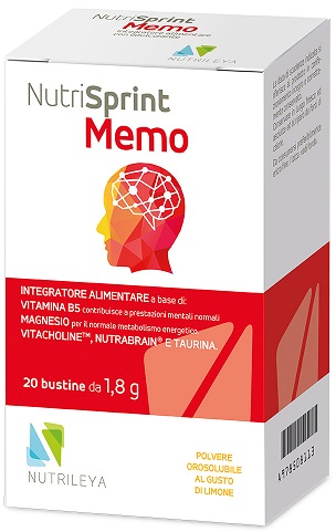 NUTRISPRINT MEMO 20 BUSTINE STICK - dottorbianchi.it