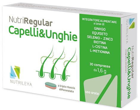 NUTRIREGULAR CAPELLI & UNGHIE 30 COMPRESSE - dottorbianchi.it