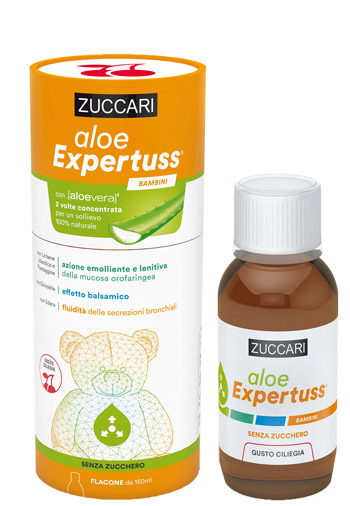 ALOE EXPERTUSS BAMBINI CILIEGIA 150 ML - dottorbianchi.it