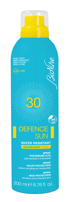 DEFENCE SUN 30 SPRAY TRANSPARENT TOUCH 200 ML - dottorbianchi.it