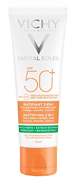 CAPITAL SOLEIL ANTI ACNE PURIFICANTE SPF 50+ 50 ML - dottorbianchi.it
