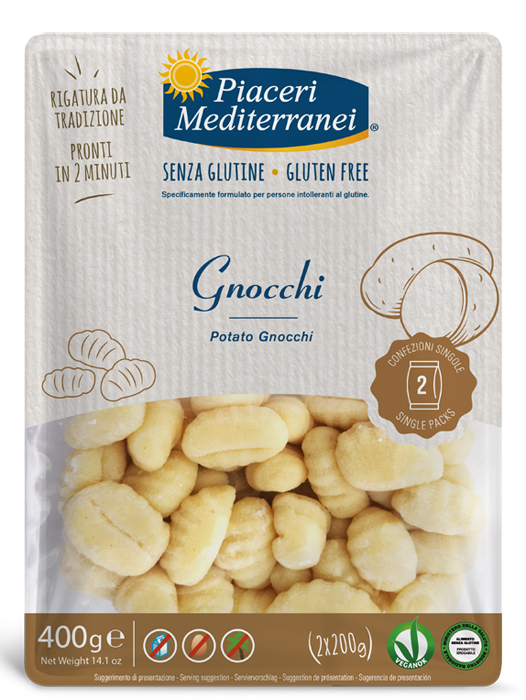 PIACERI MEDITERRANEI GNOCCHI 400 G - dottorbianchi.it