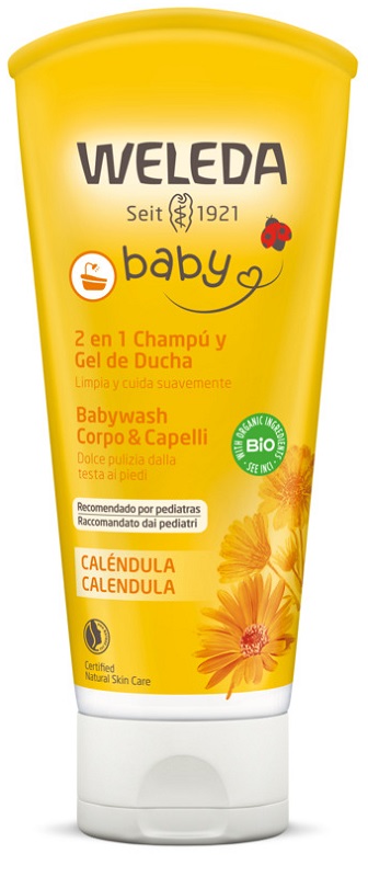 BABYWASH CORPO&CAPELLI CALENDULA 200 ML - dottorbianchi.it