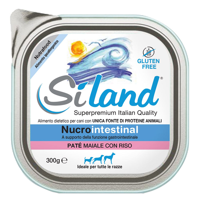 SILAND NUCROINTESTINAL UMIDO CANE MAIALE/RISO 300 G - dottorbianchi.it