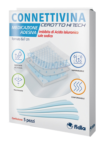 CEROTTO CONNETTIVINA HITECH 6 X 7 CM 5 PEZZI - dottorbianchi.it