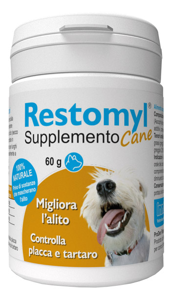 RESTOMYL SUPPLEMENTO CANE FLACONCINO 60 G - dottorbianchi.it