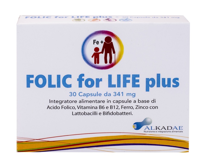 FOLIC FOR LIFE PLUS 30 CAPSULE - dottorbianchi.it