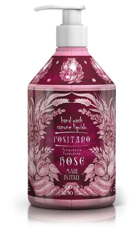 LE MAIOLICHE SAPONE LIQUIDO POSITANO ROSE 500 ML - dottorbianchi.it