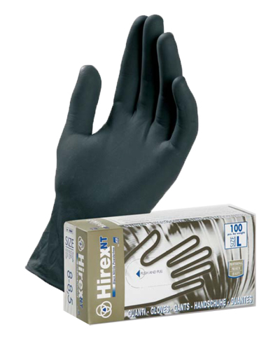 GUANTI NITRILE BLACK SENZA POLVERE XL AMBIDESTRO 100 PEZZI NON STERILE - dottorbianchi.it