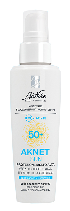 AKNET SUN PROTEZIONE MOLTO ALTA SPF50+ 50 ML - dottorbianchi.it