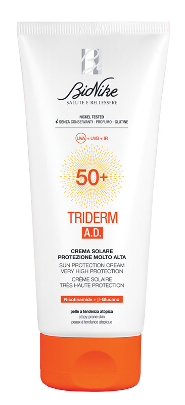 TRIDERM AD CREMA SOLARE SPF50+ 200 ML - dottorbianchi.it