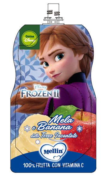 POUCH DISNEY FROZEN MELA BANANA 110 G - dottorbianchi.it