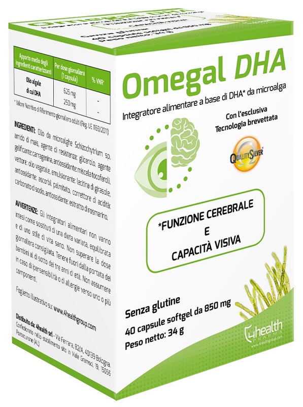 OMEGAL DHA 40 CAPSULE MOLLI - dottorbianchi.it