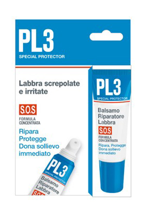 PL3 BALSAMO RIPARATORE LABBRA SOS CON ASTUCCIO 7,5 ML - dottorbianchi.it