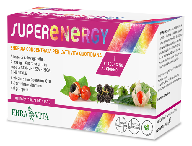 SUPER ENERGY 10 FLACONCINI DA 12 ML - dottorbianchi.it