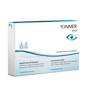 TONIMER EYES SALVIETTINE OFTALMICHE 16 PEZZI - dottorbianchi.it