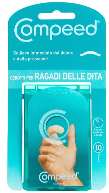 COMPEED CEROTTI PER RAGADI DITA 10 PEZZI - dottorbianchi.it