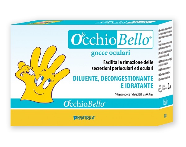 OCCHIOBELLO GOCCE OCULARI 10 FLACONCINI MONODOSE RICHIUDIBILI DA 0,5 ML - dottorbianchi.it