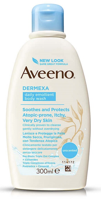 AVEENO DERMEXA BAGNO DOCCIA 300 ML - dottorbianchi.it