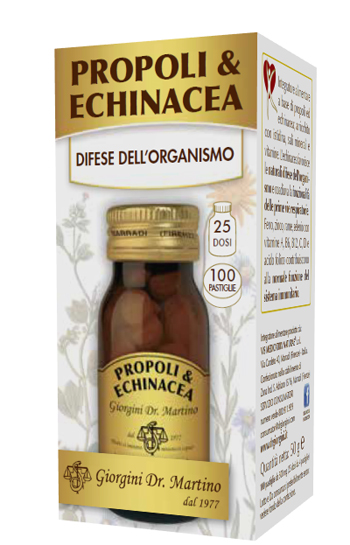 PROPOLI & ECHINACEA 100 PASTIGLIE - dottorbianchi.it
