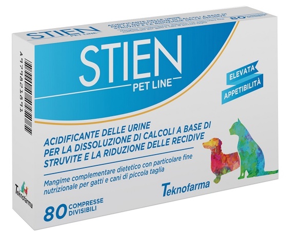 STIEN PET LINE GATTI/CANI PICCOLA TAGLIA 80 COMPRESSE DIVISIBILI - dottorbianchi.it