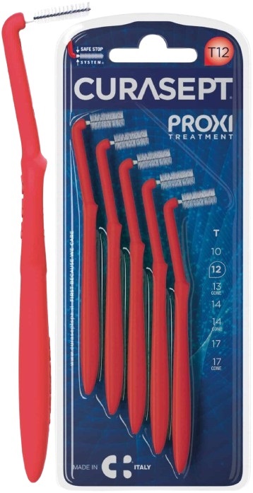 CURASEPT PROXI ANGLE T12 ROSSO/RED - dottorbianchi.it