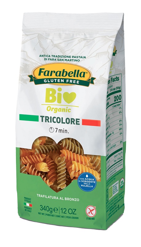 FARABELLA BIO FUSILLI TRICOLORE 340 G - dottorbianchi.it