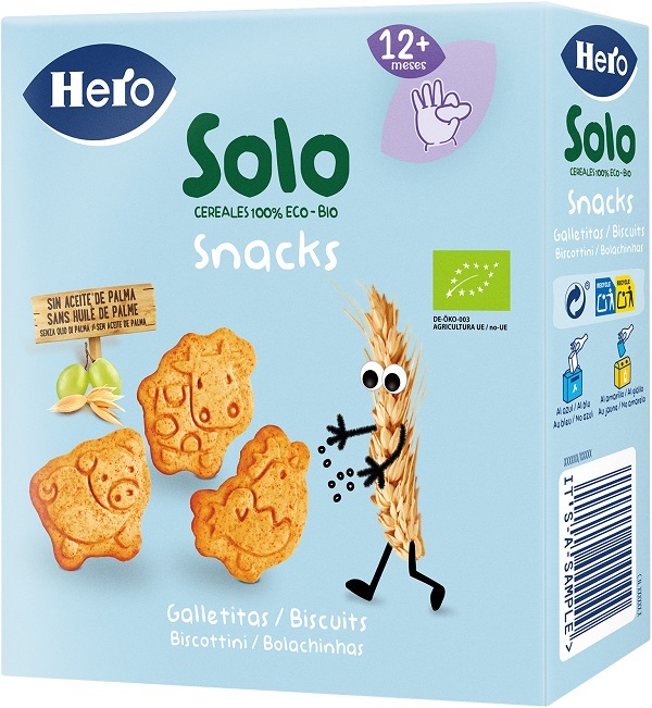 HERO SOLO BISCOTTI ANIMAL BIO 100 G - dottorbianchi.it
