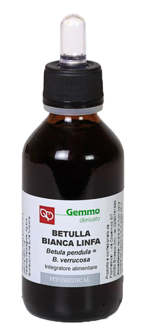 BETULLA BIANCA LINFA MACERATO GLICERINATO BIO 100 ML - dottorbianchi.it