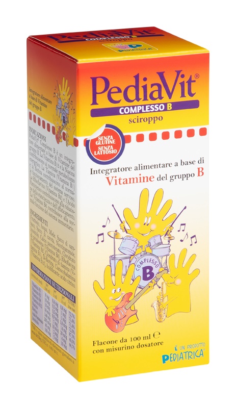PEDIAVIT COMPLESSO B SCIROPPO 100 ML - dottorbianchi.it