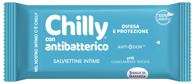 CHILLY SALVIETTE ANTIBATTERICHE 12 PEZZI - dottorbianchi.it