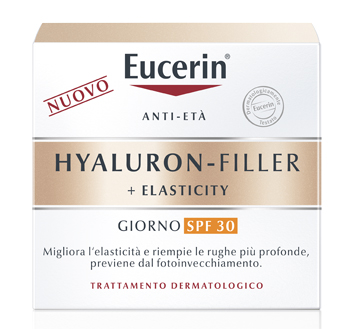EUCERIN HYALURON-FILLER + ELASTICITY CREMA GIORNO SPF30 50 ML - dottorbianchi.it