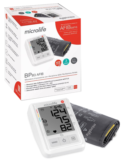 MISURATORE DI PRESSIONE MICROLIFE B3 AFIB - dottorbianchi.it