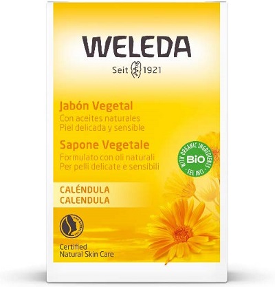 SAPONE VEGETALE CALENDULA 100 G - dottorbianchi.it
