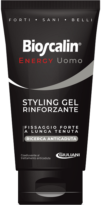 BIOSCALIN ENERGY STYLING GEL RINFORZANTE UOMO 150 ML - dottorbianchi.it