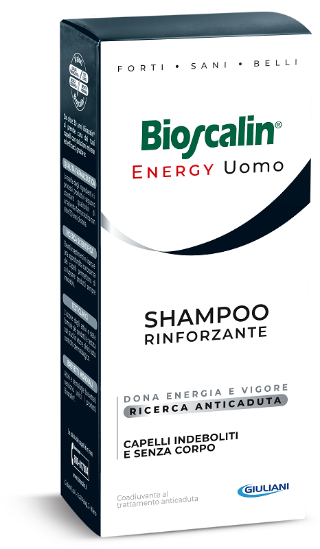 BIOSCALIN ENERGY SHAMPOO RINFORZANTE MAXI SIZE 400 ML - dottorbianchi.it