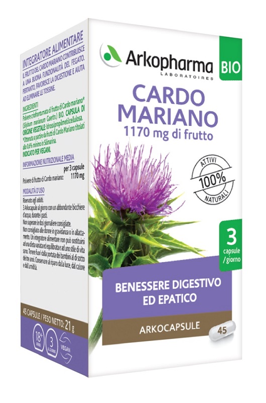 ARKO CAPSULE CARDO MARIANO 45 CAPSULE BIO - dottorbianchi.it