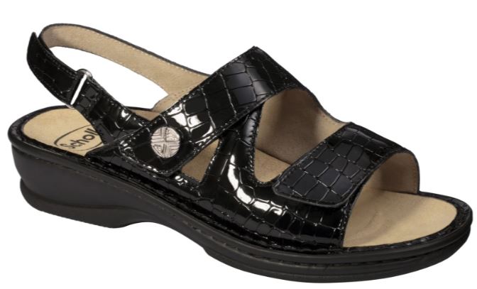 NEVIA SANDAL NERO 37 - dottorbianchi.it