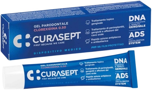 CURASEPT GEL PARODONTALE 0,5% 30 ML ADS + DNA - dottorbianchi.it