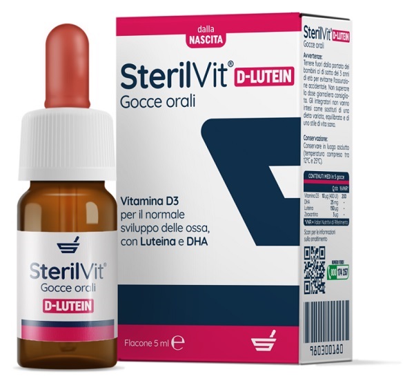 STERILVIT D LUTEIN DHA GOCCE 5 ML - dottorbianchi.it