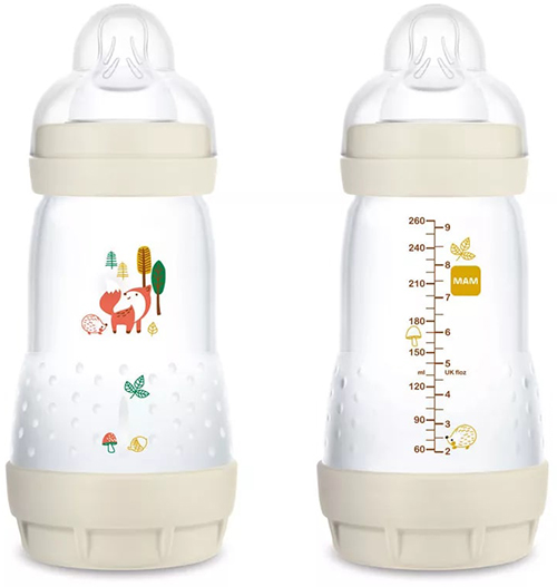 MAM BIBERON EASY START 260ML DOPPIA CONFEZIONE NEUTRO - dottorbianchi.it
